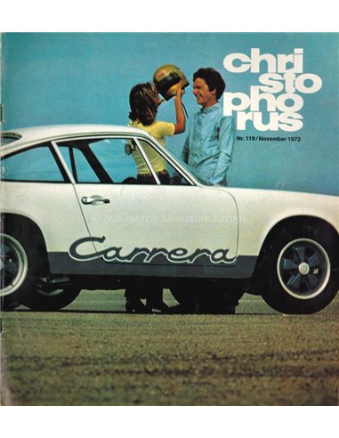 1972 PORSCHE CHRISTOPHORUS MAGAZINE 119 GERMAN