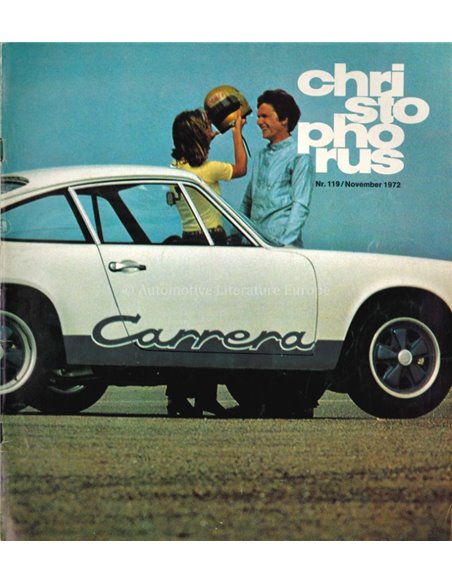 1972 PORSCHE CHRISTOPHORUS MAGAZINE 119 GERMAN