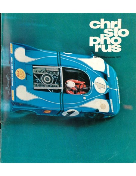 1972 PORSCHE CHRISTOPHORUS MAGAZINE 118 DUITS