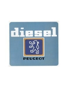 1981 PEUGEOT DIESEL PROGRAMMA BROCHURE NEDERLANDS