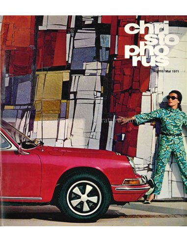 1971 PORSCHE CHRISTOPHORUS MAGAZIN 110 DEUTSCH