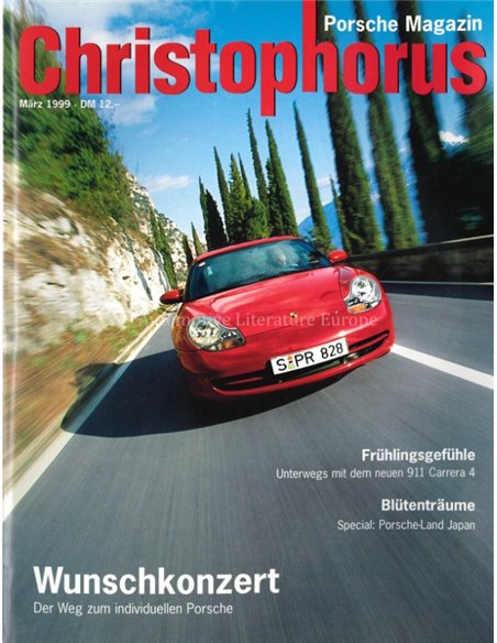 1999 PORSCHE CHRISTOPHORUS MAGAZIN 277 DEUTSCH