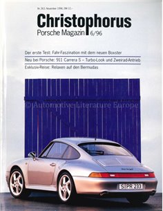 1996 PORSCHE CHRISTOPHORUS MAGAZIN 263 DEUTSCH