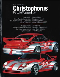 1995 PORSCHE CHRISTOPHORUS MAGAZINE 252 DUITS
