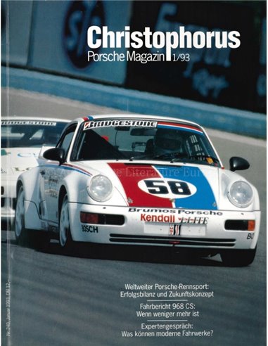 1993 PORSCHE CHRISTOPHORUS MAGAZIN 240 DEUTSCH