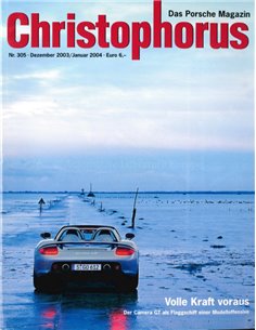 2003 PORSCHE CHRISTOPHORUS MAGAZINE 305 GERMAN