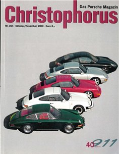 2003 PORSCHE CHRISTOPHORUS MAGAZIN 304 DEUTSCH