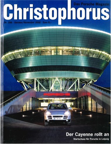 2002 PORSCHE CHRISTOPHORUS MAGAZINE 298 DUITS