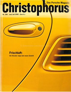 2002 PORSCHE CHRISTOPHORUS MAGAZINE 296 GERMAN