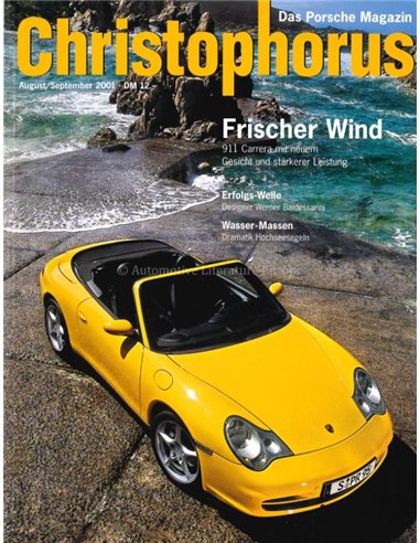 2001 PORSCHE CHRISTOPHORUS MAGAZIN 291 DEUTSCH