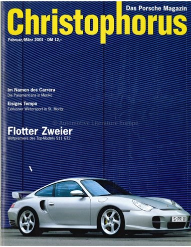 2001 PORSCHE CHRISTOPHORUS MAGAZINE 288 DUITS