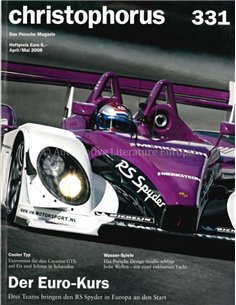 2008 PORSCHE CHRISTOPHORUS MAGAZIN 331 DEUTSCH