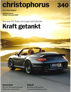2009 PORSCHE CHRISTOPHORUS MAGAZINE 340 GERMAN