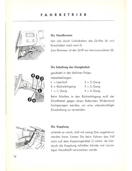 1955 BMW 502 V8 BETRIEBSANLEITUNG DEUTSCH