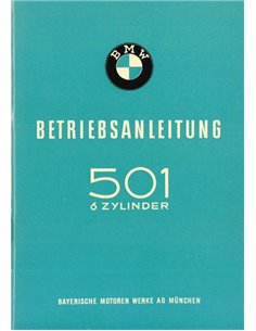 1957 BMW 501 BETRIEBSANLEITUNG DEUTSCH