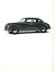 1955 BMW 501 OWNERS MANUAL GERMAN 2