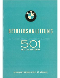 1955 BMW 501 BETRIEBSANLEITUNG DEUTSCH