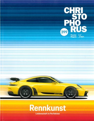 2021 PORSCHE CHRISTOPHORUS MAGAZINE 399 DUITS