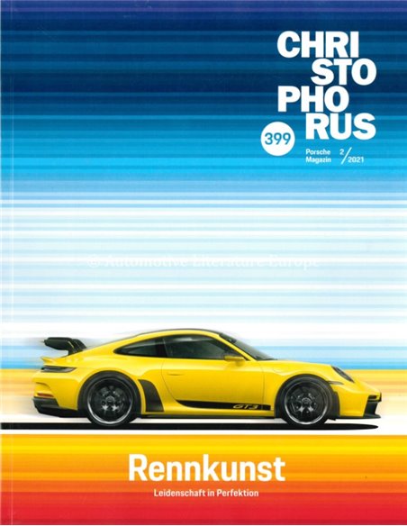 2021 PORSCHE CHRISTOPHORUS MAGAZINE 399 DUITS