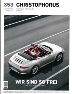 2012 PORSCHE CHRISTOPHORUS MAGAZIN 353 DEUTSCH