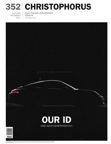 2011 PORSCHE CHRISTOPHORUS MAGAZIN 352 DEUTSCH