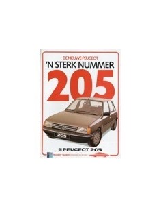 1984 PEUGEOT 205 BROCHURE NEDERLANDS