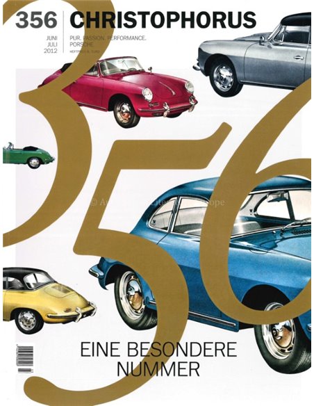2012 PORSCHE CHRISTOPHORUS MAGAZIN 356 DEUTSCH