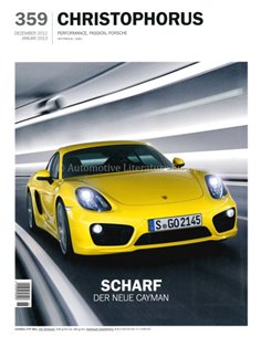 2013 PORSCHE CHRISTOPHORUS MAGAZIN 359 DEUTSCH