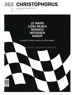 2013 PORSCHE CHRISTOPHORUS MAGAZINE 362 DUITS