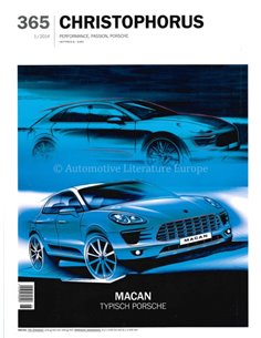 2014 PORSCHE CHRISTOPHORUS MAGAZINE 365 GERMAN