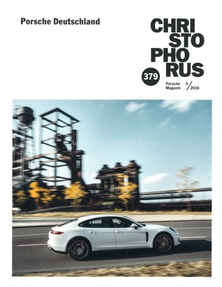 2016 PORSCHE CHRISTOPHORUS MAGAZINE 379 DUITS