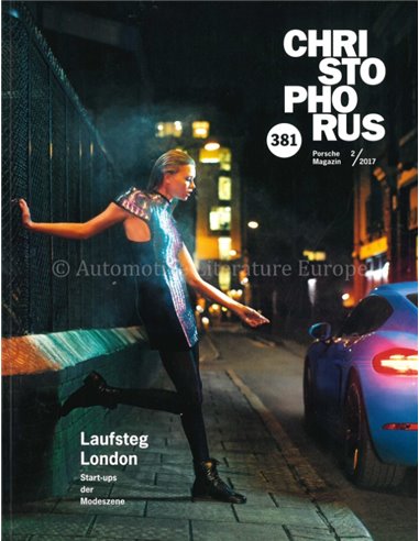 2017 PORSCHE CHRISTOPHORUS MAGAZINE 381 DUITS