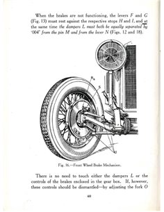 1928 ALFA ROMEO 1750 GRAN TURISMO 6C 17/85 INSTRUCTIEBOEKJE ENGELS 2