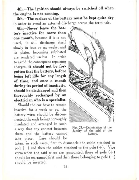 1928 ALFA ROMEO 1750 GRAN TURISMO 6C 17/85 BETRIEBSANLEITUNG ENGLISCH