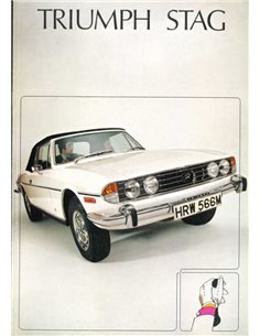 1973 TRIUMPH STAG BROCHURE ENGELS