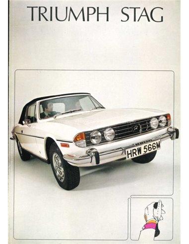 1973 TRIUMPH STAG BROCHURE ENGELS