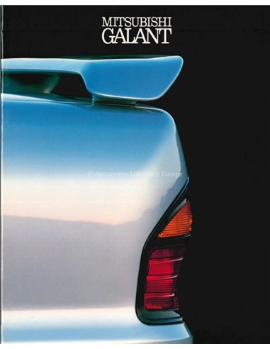 1990 MITSUBISHI GALANT BROCHURE ENGELS (USA)