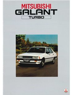 1982 MITSUBISHI GALANT TURBO PROSPEKT NIEDERLÄNDISCH