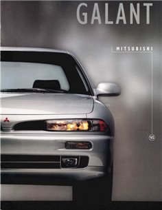 1995 MITSUBISHI GALANT PROSPEKT ENGLISCH (USA)