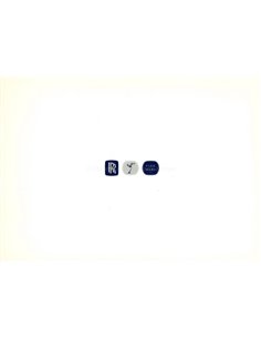 2000 ROLLS ROYCE PARK WARD BROCHURE ENGELS