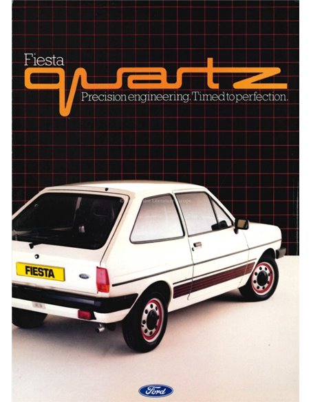 1979 FORD FIESTA QUARTZ BROCHURE ENGELS
