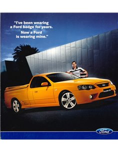 2007 FORD FALCON XR UTE BROCHURE AUSTRALIAN
