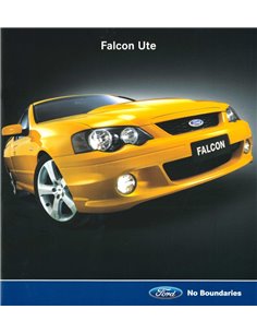 2004 FORD FALCON UTE BROCHURE ENGELS