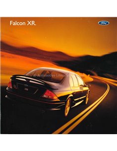 2000 FORD FALCON XR PROSPEKT ENGLISCH