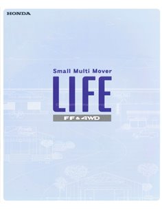 2000 HONDA LIFE BROCHURE JAPANESE