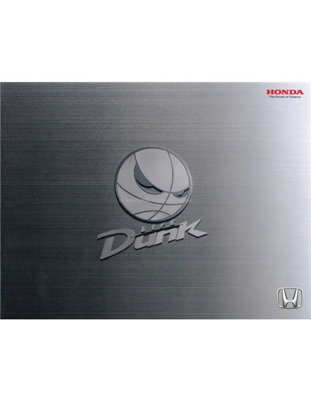2002 HONDA LIFE DUNK PROSPEKT JAPANISCH