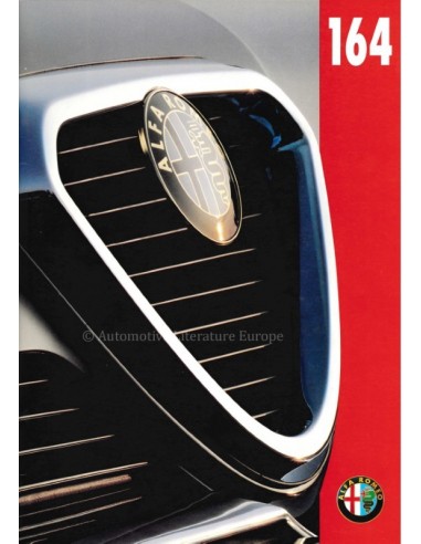 1995 ALFA ROMEO 164 PROSPEKT NIEDERLÄNDISCH