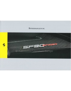 2021 FERRARI SF90 SPIDER BETRIEBSANLEITUNG DEUTSCH