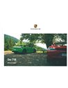 2021  PORSCHE 718 BOXTER & CAYMAN HARDCOVER BROCHURE DUITS