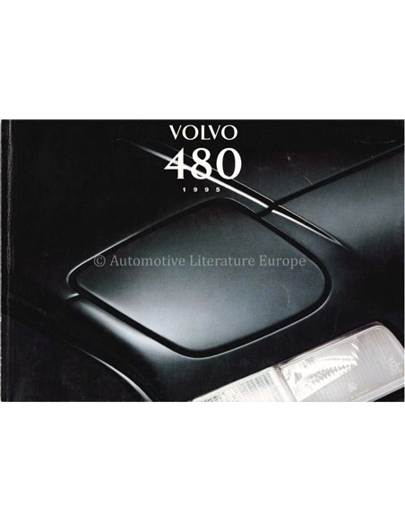 1995 VOLVO 480 OWNERS MANUAL DUTCH